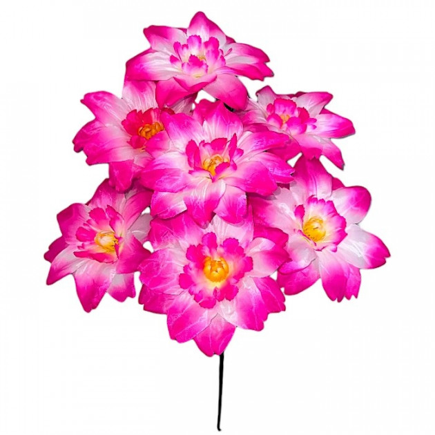 Искусственные цветы букет клематиса, 44см 0165/Р изображение 4397