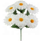 Искусственные цветы букет белых ромашек МАХХ, 51см  7097 изображение 1