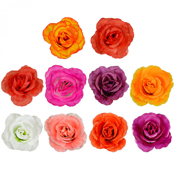 Искусственные цветы букет розы, артишоки , 60см  5019 изображение 4