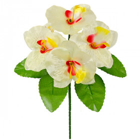 Искусственные цветы букет орхидейки бордюр, 21см  149 изображение 1401