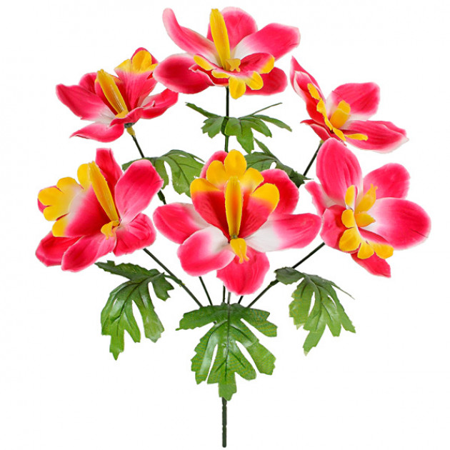 Искусственные цветы букет орхидей, 36см  150 изображение 1402