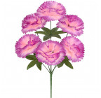 Искусственные цветы букет гвоздики, 45см  0010/Р изображение 1
