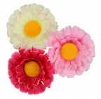 Искусственные цветы букет  хризантемы трехцветные, 49см 5012 изображение 7