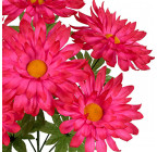 Штучні квіти букет хризантем Корона, 56см 8055 зображення 2