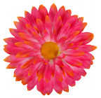 Искусственные цветы букет хризантем Корона, 56см 8055 изображение 10