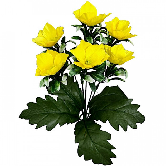 Искусственные цветы букет цветы жасмина на подкустнике, 31см 8056 изображение 2270