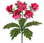 Искусственные цветы букет цветы жасмина на подкустнике, 31см 8056 изображение 2