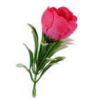 Искусственные цветы букет пионы искусственные с подкустником, 33см 8057 изображение 2