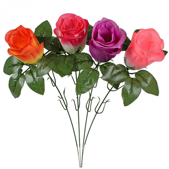Бутон розы Принц, 46см  Р-9 изображение 2