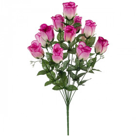 Искусственные цветы букет бутонов роз, 60см  777 изображение 534