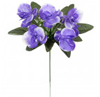 Искусственные цветы букет орхидеи пластик заливка, 25см  6028 изображение 1