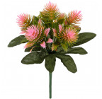 Искусственные цветы букет  пластиковый бордюрный Аватар, 19см  6029 изображение 1