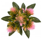 Искусственные цветы букет  пластиковый бордюрный Аватар, 19см  6029 изображение 2