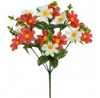 Искусственные цветы букет ромашек Россыпь, 35см  6034 изображение 1