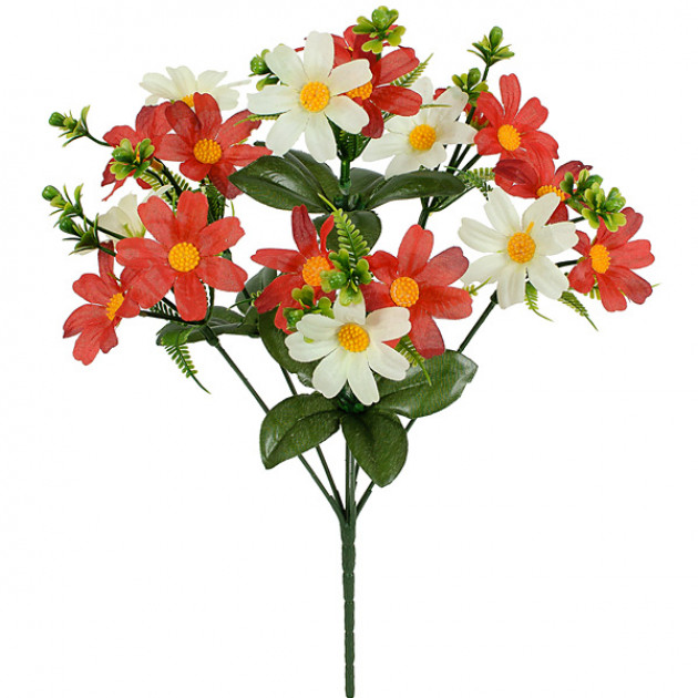 Искусственные цветы букет ромашек Россыпь, 35см  6034 изображение 2714