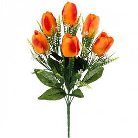 Искусственные цветы букет тюльпанов, 38см 400/Р изображение 4297