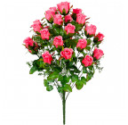 Искусственные цветы букет бутонов роз Римма, 69см  110 изображение 1