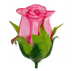 Искусственные цветы букет бутонов роз Римма, 69см  110 изображение 4