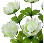 Искусственные цветы букет лотосы, 46см  6063 изображение 2