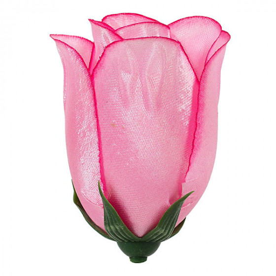 Искусственный Бутон розы атлас, 8,5см  БаК изображение 43