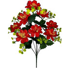 Искусственные цветы букет хризантем, 44см  0193 изображение 1