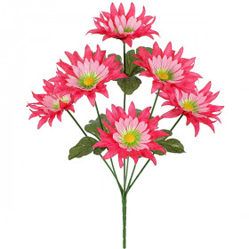 Штучні квіти букет айстри шовкові, 35см 7021/Р зображення 4115