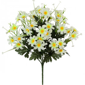 Искусственные цветы букет настоящих ромашек, 44см 6039/Р изображение 4639