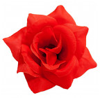 Искусственная Роза средняя шёлк, 10см  РхбК изображение 11