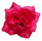 Искусственная Роза средняя шёлк, 10см  РхбК изображение 15