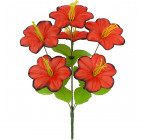 Штучні квіти букет квітів льону, 38см 0034К зображення 1