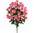 Искусственные цветы букет 36 бутонов роз, 70см  865 изображение 1