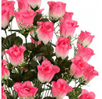 Штучні квіти букет 36 бутонів троянд, 70см 865 зображення 2