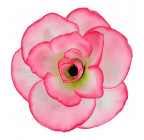 Искусственные цветы букет роз в розетке, 19см  863 изображение 9