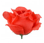 Искусственные цветы букет роз с калиной, 57см  111 изображение 5
