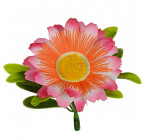 Искусственные цветы букет ромашка цветная Глазок, 29см  4048 изображение 13