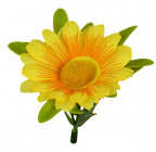 Штучні квіти букет ромашка кольорова Глазок, 29см 4048 зображення 6