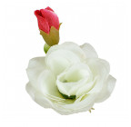 Искусственные цветы букет розы декоративные с бутончиками, 31см  4056 изображение 9
