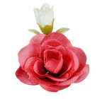 Искусственные цветы букет розы декоративные с бутончиками, 31см  4056 изображение 10