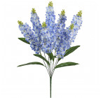 Искусственные цветы букет гиацинты высокие, 67см  4058 изображение 1