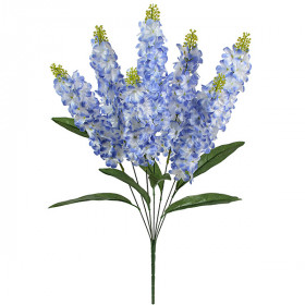 Искусственные цветы букет гиацинты высокие, 67см  4058 изображение 2424